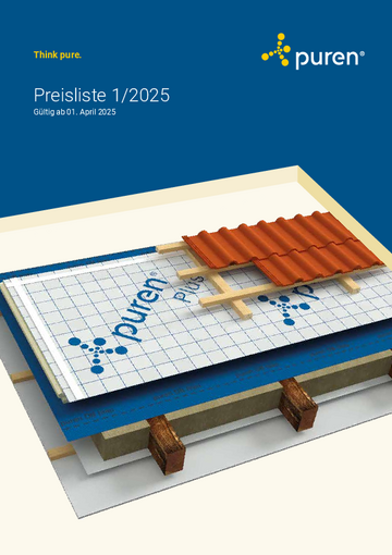 puren Preisliste 2025