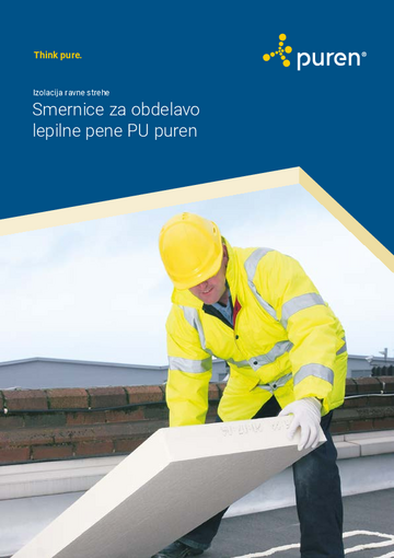 Smernice za obdelavo PU lepilne pene