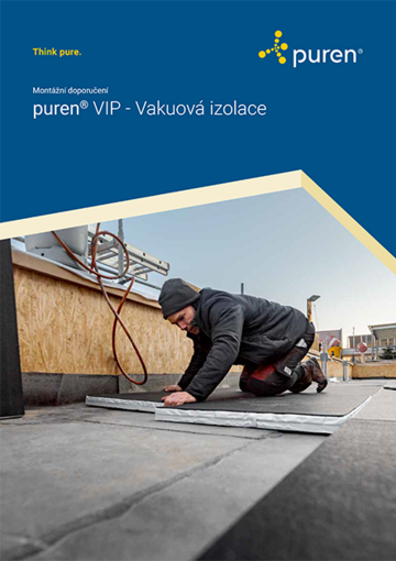 puren® VIP - Vakuová izolace (Montážní doporučení)