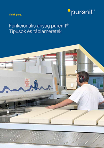 purenit® Típusok és táblaméretek
