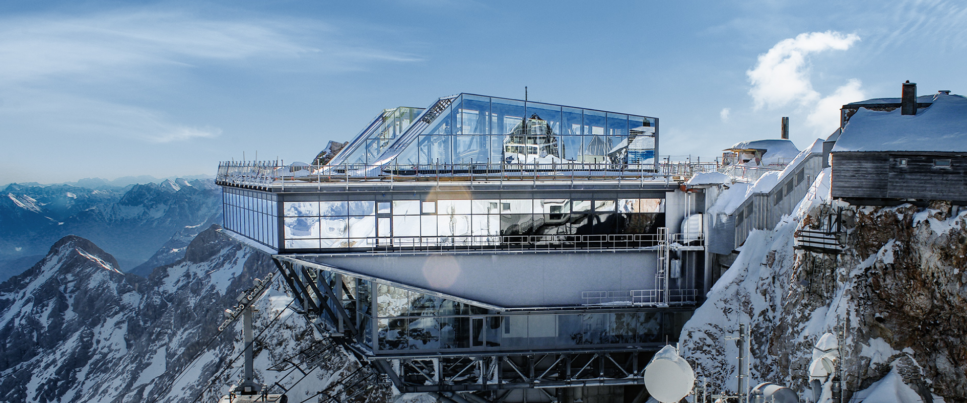 Seilbahn Zugspitze Bergstation Nord