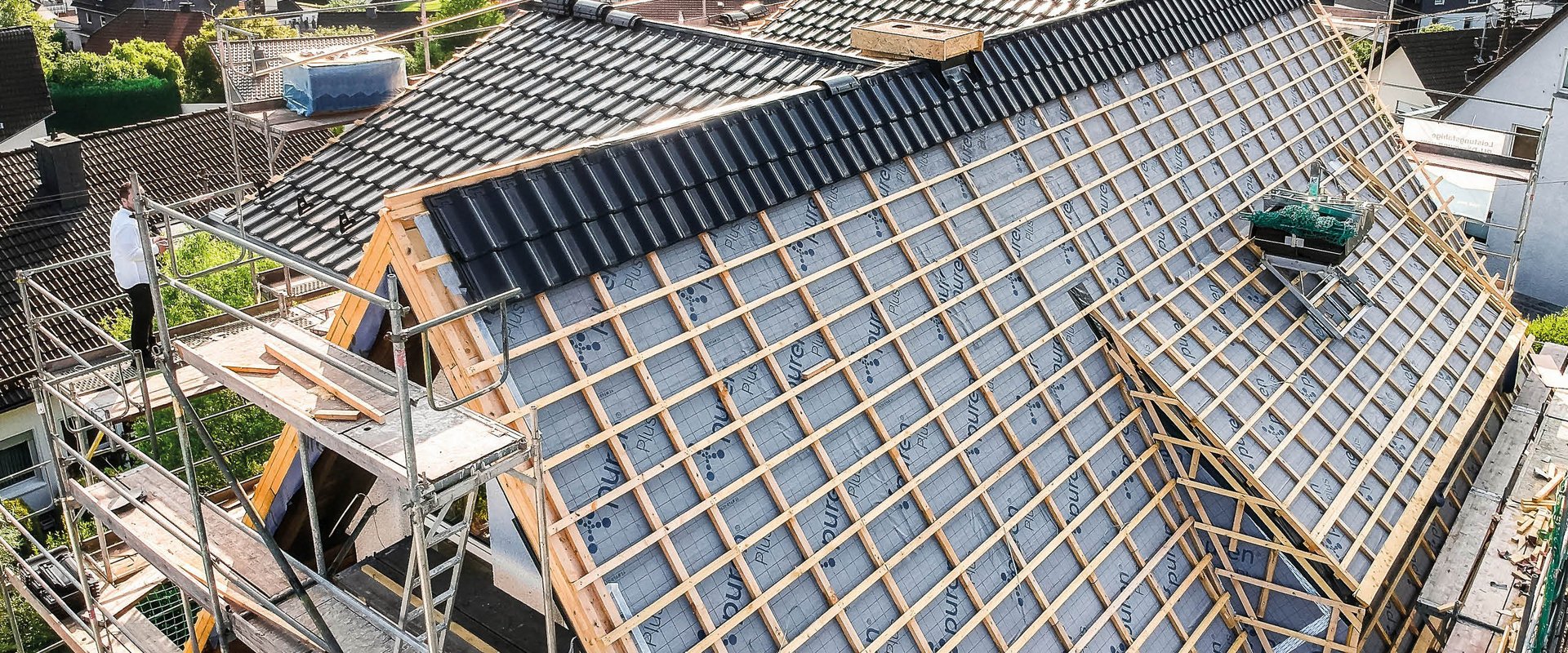 Izolační systém pro šikmé střechy puren® Compact